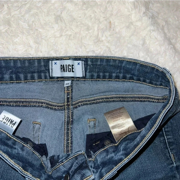 Paige Jeans Size 28 Womens with Zip Detail on Leg - Picture 7 of 8